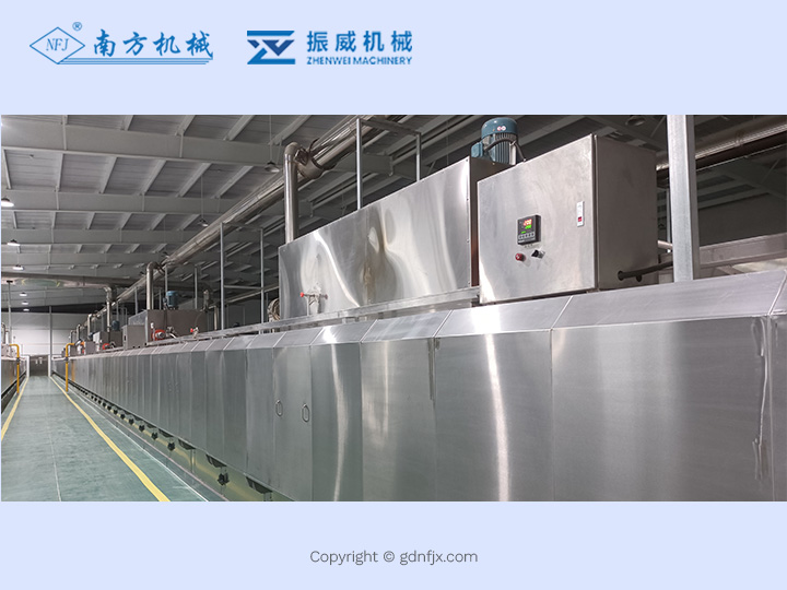 Bread Slices Production Hot Air Tunnel Oven